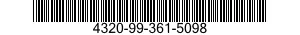 4320-99-361-5098 PUMP,OIL 4320993615098 993615098