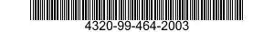 4320-99-464-2003 COUPLING,IMPELLER 4320994642003 994642003