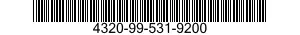 4320-99-531-9200  4320995319200 995319200