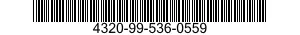 4320-99-536-0559 PISTON ROD 4320995360559 995360559