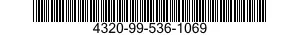 4320-99-536-1069 ROTOR,PUMP 4320995361069 995361069