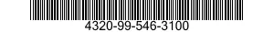 4320-99-546-3100 FERRULE,ELECTRICAL CONDUCTOR 4320995463100 995463100