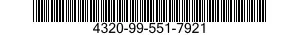 4320-99-551-7921 SHAFT,TRANSMISSION,PUMP 4320995517921 995517921