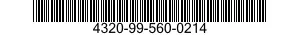 4320-99-560-0214  4320995600214 995600214