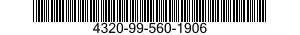4320-99-560-1906  4320995601906 995601906