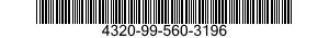 4320-99-560-3196  4320995603196 995603196