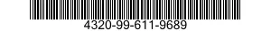 4320-99-611-9689  4320996119689 996119689