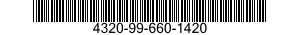 4320-99-660-1420 RING,PISTON 4320996601420 996601420