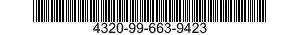 4320-99-663-9423 IMPELLER,PUMP,CENTRIFUGAL 4320996639423 996639423