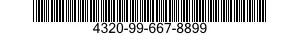 4320-99-667-8899 IMPELLER,PUMP,CENTRIFUGAL 4320996678899 996678899