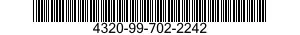 4320-99-702-2242 ROTOR,PUMP 4320997022242 997022242