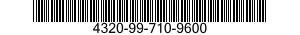 4320-99-710-9600 BARREL 4320997109600 997109600