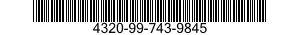 4320-99-743-9845 PUMP,ROTARY 4320997439845 997439845