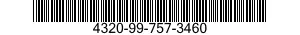 4320-99-757-3460 PUMP,ROTARY 4320997573460 997573460