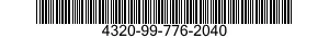 4320-99-776-2040  4320997762040 997762040
