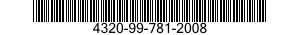 4320-99-781-2008  4320997812008 997812008