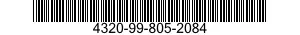 4320-99-805-2084  4320998052084 998052084
