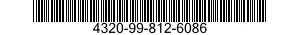 4320-99-812-6086 SEAT 4320998126086 998126086