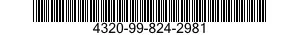 4320-99-824-2981 RING,PISTON 4320998242981 998242981