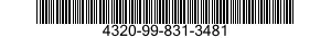 4320-99-831-3481  4320998313481 998313481