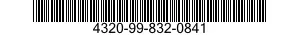 4320-99-832-0841 SEAT,COMPRESSION HE 4320998320841 998320841