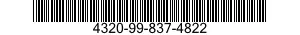 4320-99-837-4822  4320998374822 998374822