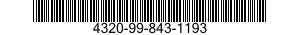 4320-99-843-1193  4320998431193 998431193