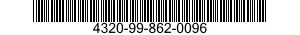4320-99-862-0096  4320998620096 998620096
