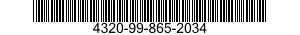 4320-99-865-2034  4320998652034 998652034