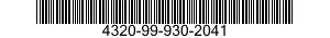 4320-99-930-2041  4320999302041 999302041