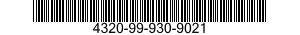 4320-99-930-9021 INSERT,FLEXIBLE COUPLING 4320999309021 999309021