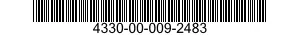 4330-00-009-2483 FILTER ELEMENT,FLUID 4330000092483 000092483