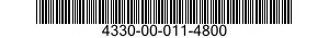 4330-00-011-4800  4330000114800 000114800