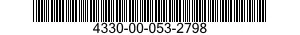 4330-00-053-2798 FILTER ELEMENT,FLUID 4330000532798 000532798