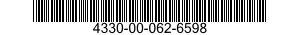 4330-00-062-6598  4330000626598 000626598