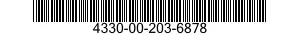 4330-00-203-6878 FILTER ELEMENT,FLUID 4330002036878 002036878