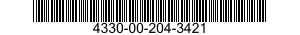 4330-00-204-3421  4330002043421 002043421