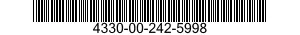 4330-00-242-5998  4330002425998 002425998