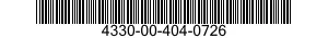 4330-00-404-0726 FILTER ELEMENT,FLUID 4330004040726 004040726