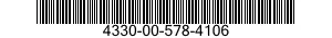 4330-00-578-4106 FILTER ELEMENT,FLUID 4330005784106 005784106