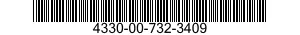 4330-00-732-3409 GASKET 4330007323409 007323409
