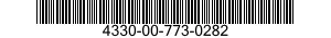4330-00-773-0282 FILTER ELEMENT,FLUID 4330007730282 007730282