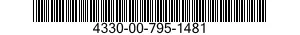 4330-00-795-1481 PARTS KIT,FLUID PRESSURE FILTER 4330007951481 007951481