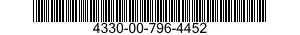 4330-00-796-4452 FILTER ELEMENT,FLUID 4330007964452 007964452