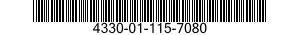 4330-01-115-7080 FILTER ELEMENT,FLUID 4330011157080 011157080
