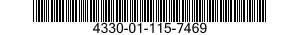 4330-01-115-7469 FILTER ASSEMBLY 4330011157469 011157469