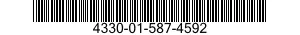 4330-01-587-4592 BRACKET,FILTER MOUNTING 4330015874592 015874592