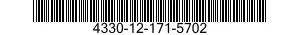 4330-12-171-5702 FILTER ELEMENT,FLUID 4330121715702 121715702