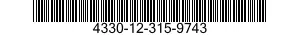 4330-12-315-9743 FILTER ELEMENT,FLUID 4330123159743 123159743