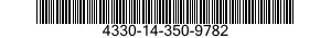 4330-14-350-9782 BRACKET,FILTER MOUNTING 4330143509782 143509782